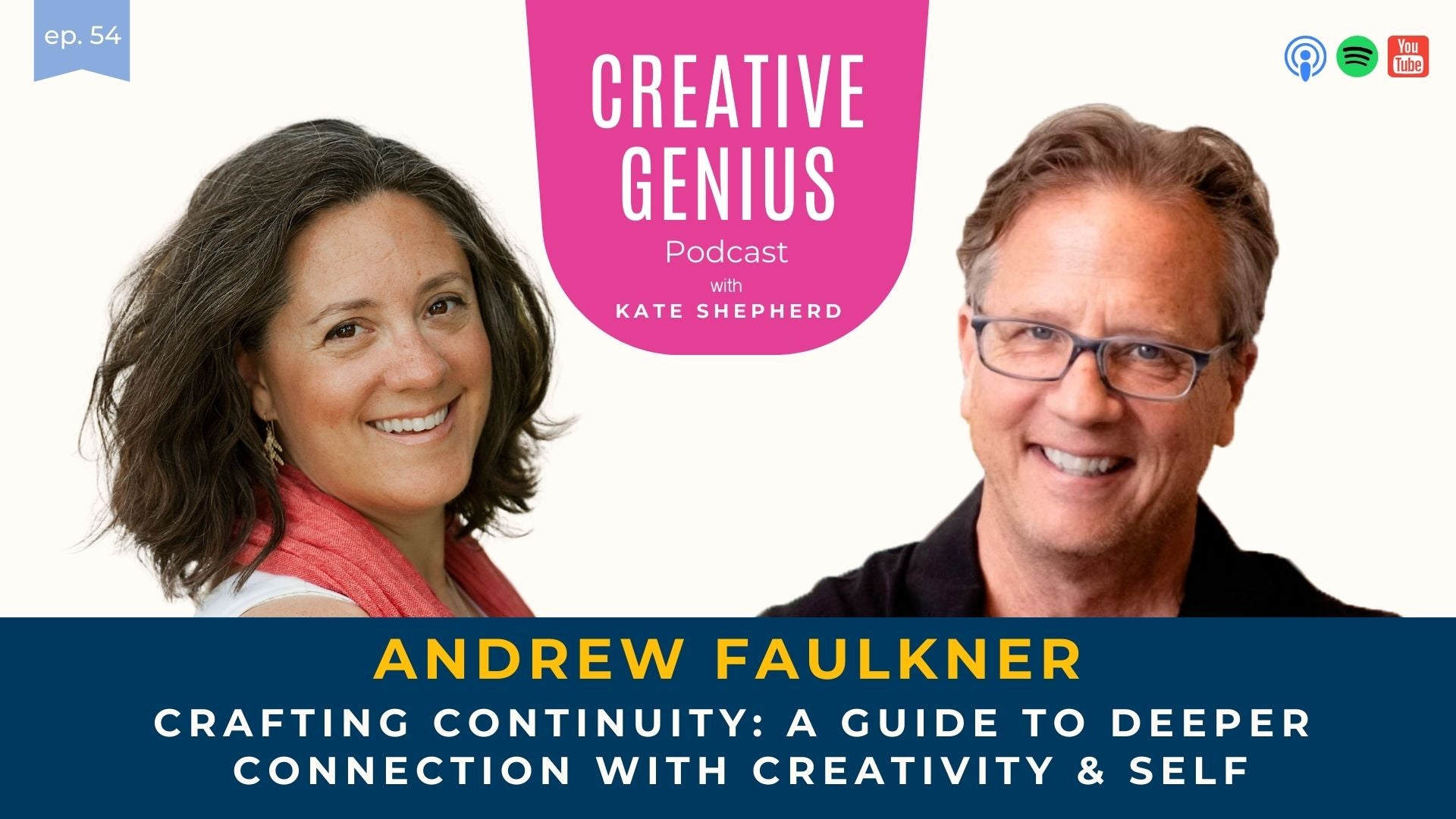 Ep. 54 Andrew Faulkner - Crafting Continuity: A Guide to Deeper Connection with Creativity & Self