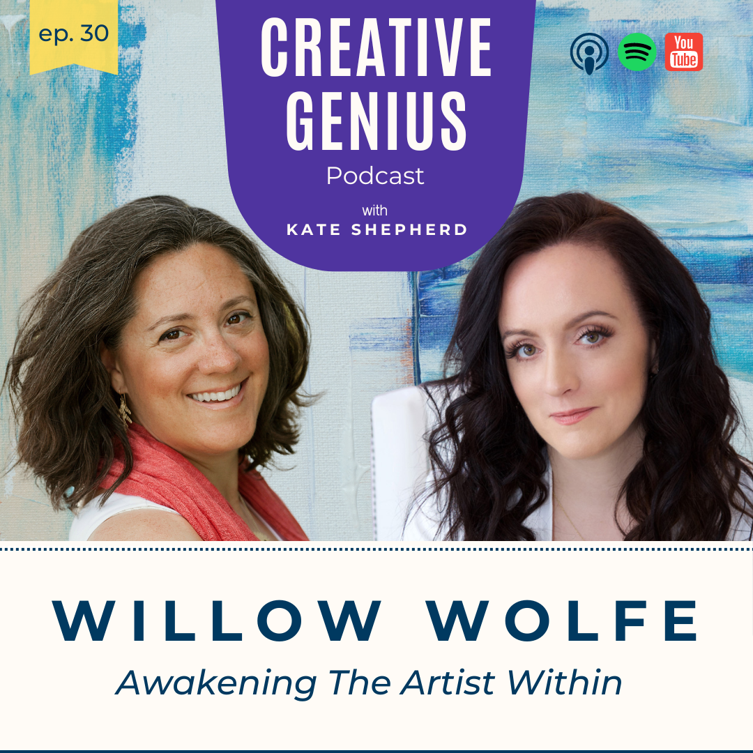 CG | Episode 030 - Willow Wolfe - Artist & Founder of Callia Brushes - Awakening the Artist Within