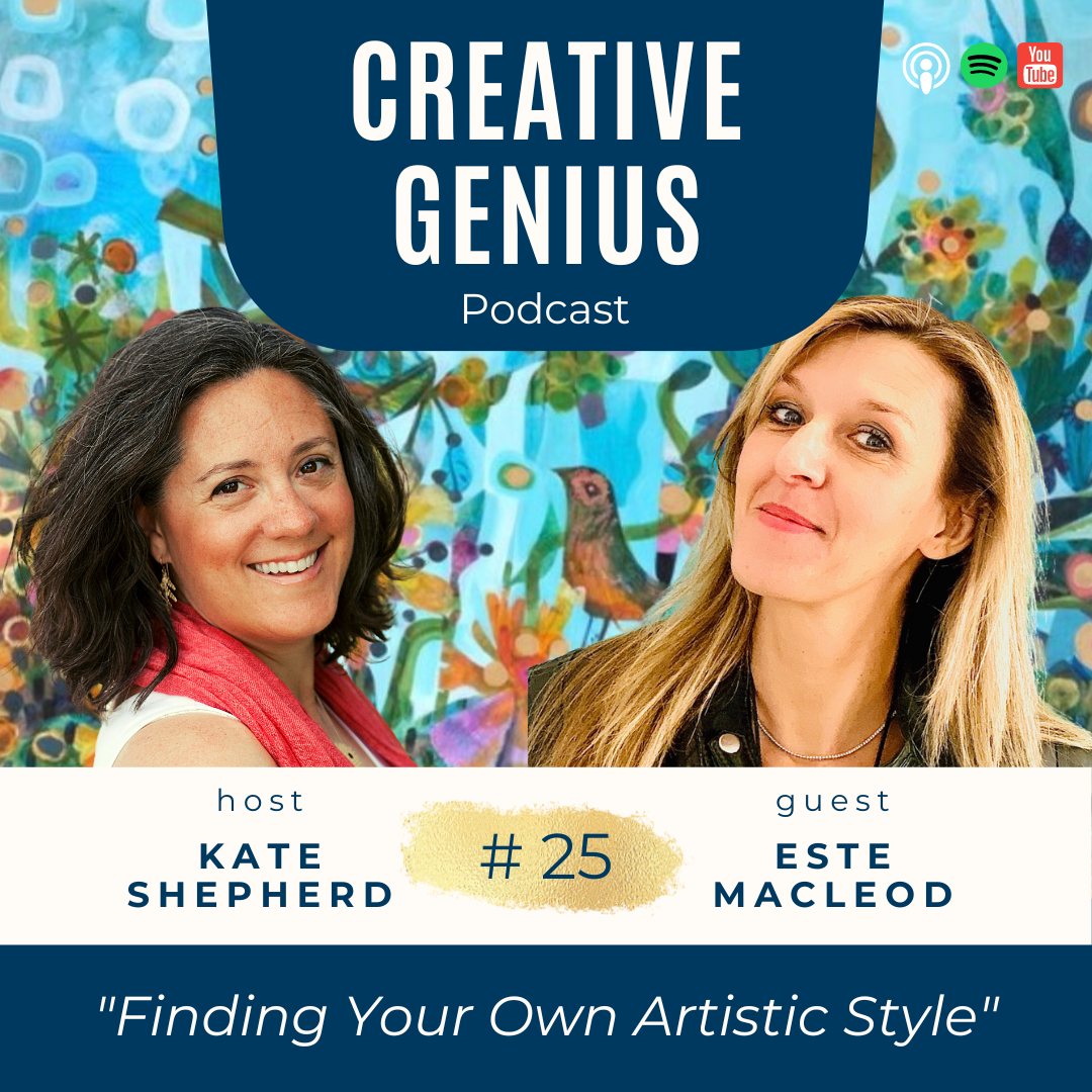 CG | Episode 025 | Esté Macleod | Finding Your Own Artistic Style