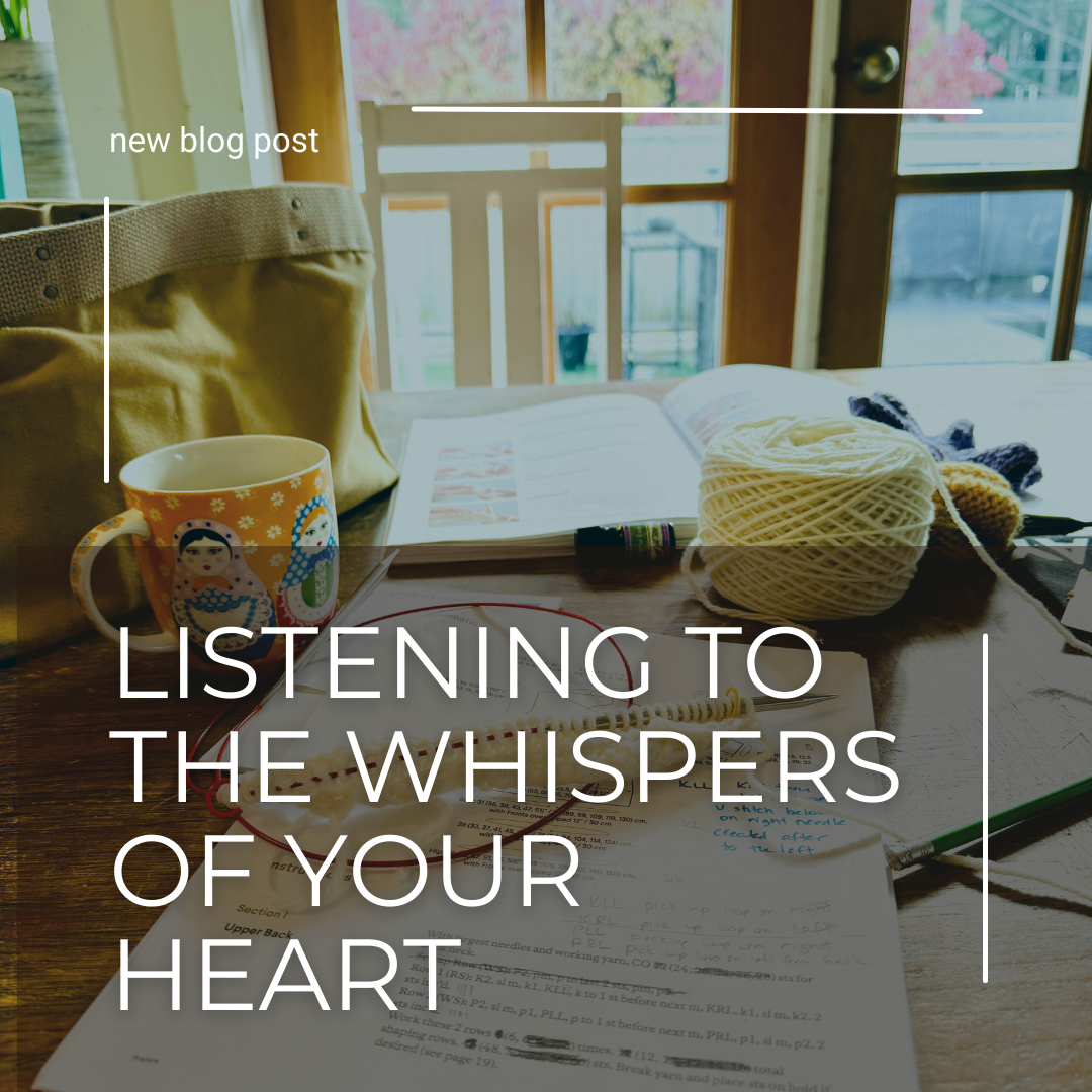 The Power of Pausing: What Happens When We Listen to Our Creative Whispers"