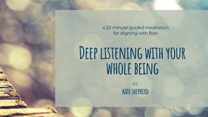 Enhancing Creativity and Inner Wisdom: The Power of Deep Listening Through Guided Meditation