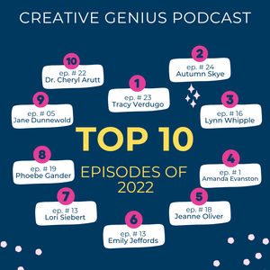 Reflections on 2022 - Top 10 Episodes of Creative Genius in 2022