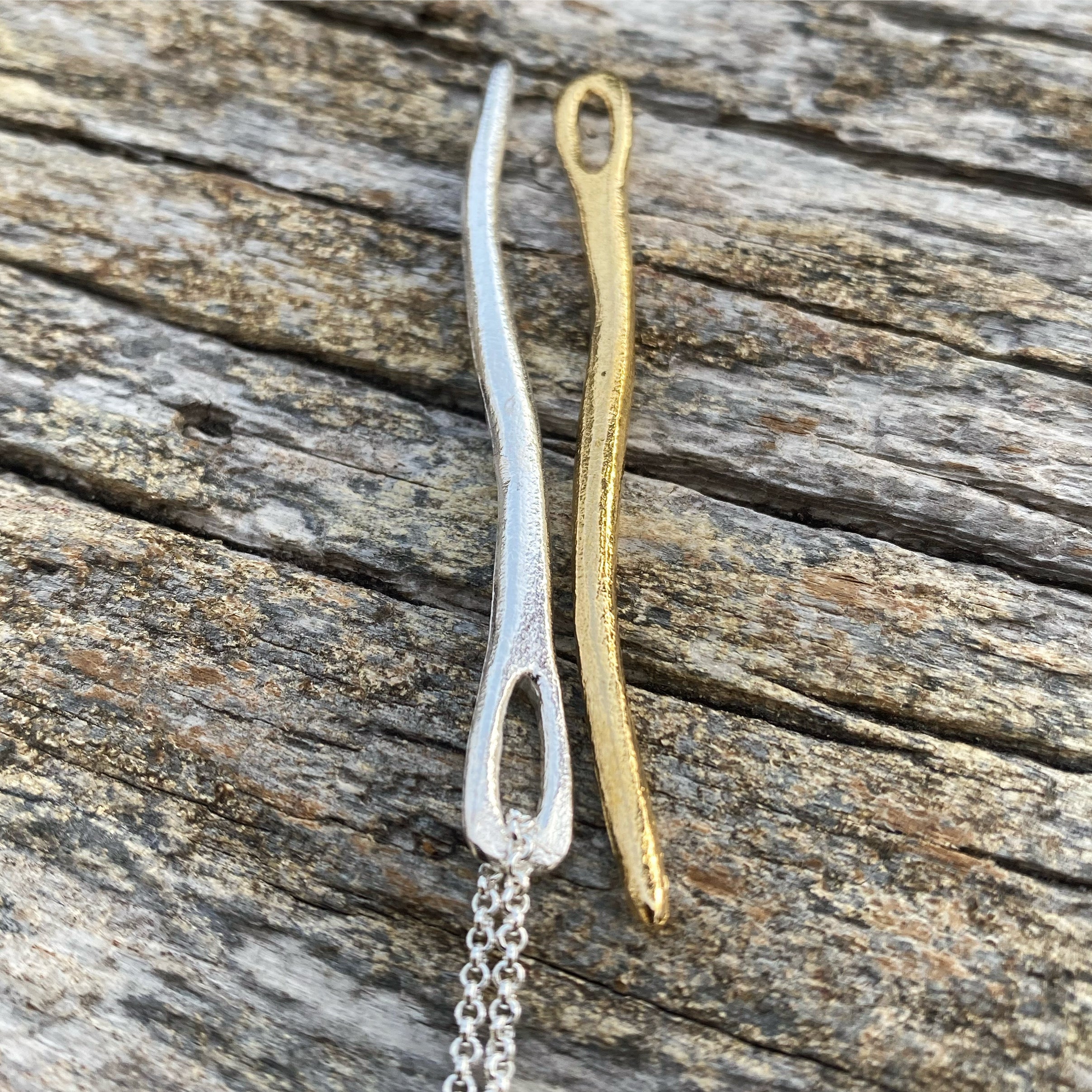Evolution Tapestry Needle Pendant