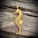 Load image into Gallery viewer, Handmade Seahorse Pendant
