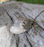 Load image into Gallery viewer, Daily offering 40% off  - Sterling Silver Clam &amp; Barnacle Pendant

