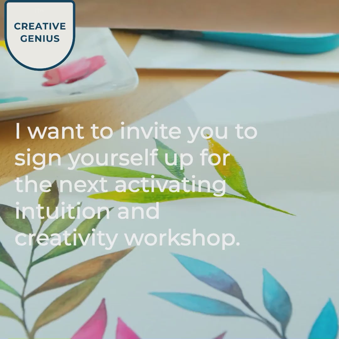 VIRTUAL EVENT - Activating Intuition & Creativity