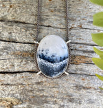 Load image into Gallery viewer, Dendritic Opal Nurtured Talisman (Yellowjackets Jewelry) # 389

