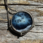 Load image into Gallery viewer, Winter&#39;s Day Dendritic Opal Talisman (Yellowjackets Jewelry) 449
