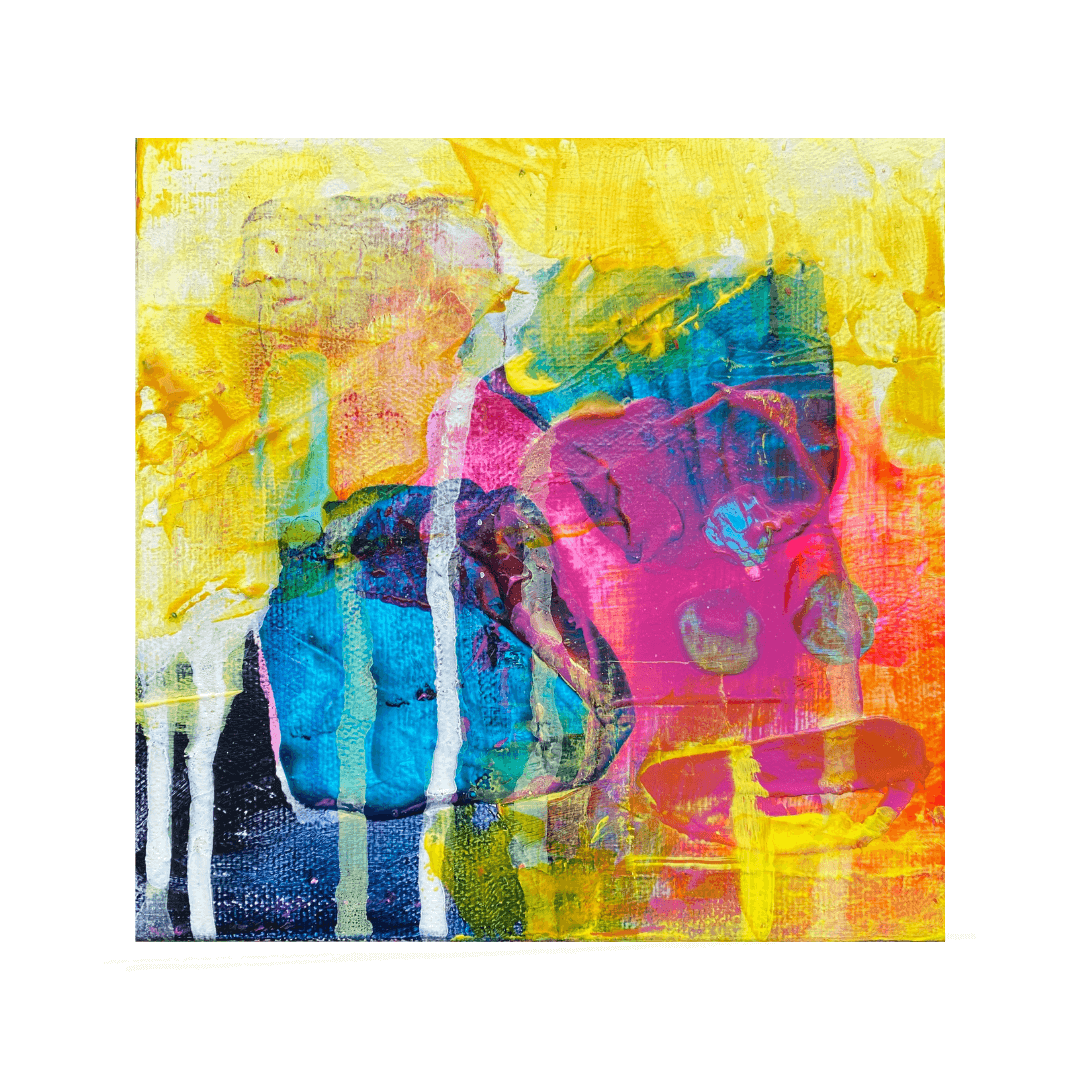 Glass Houses - Original Abstract Painting