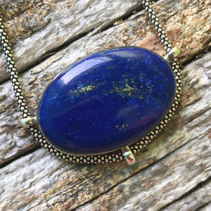 Lapis Lazuli Talisman (Yellowjackets Jewelry) 278