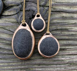 Load image into Gallery viewer, Pebblebellies - Magical Beach Pebble Pendants {deposit only}
