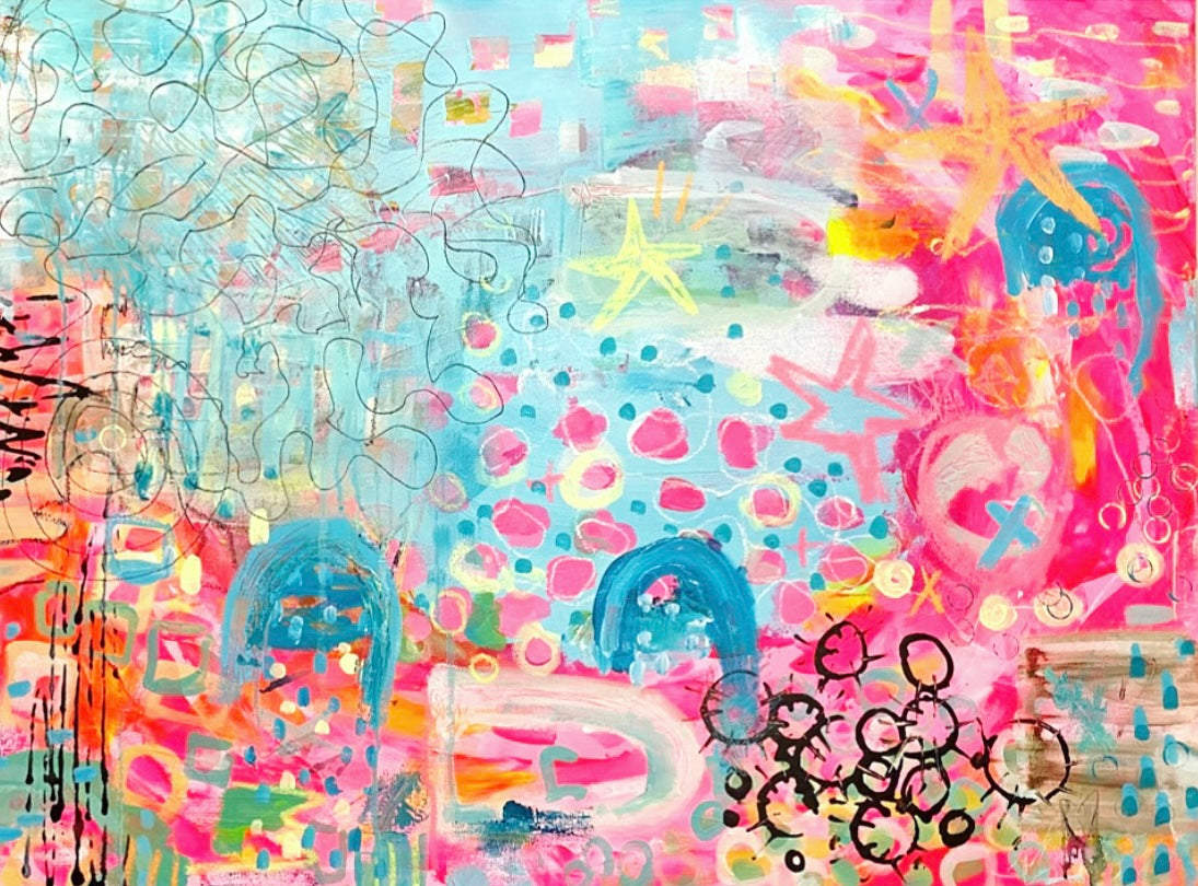Happy Abstract Art